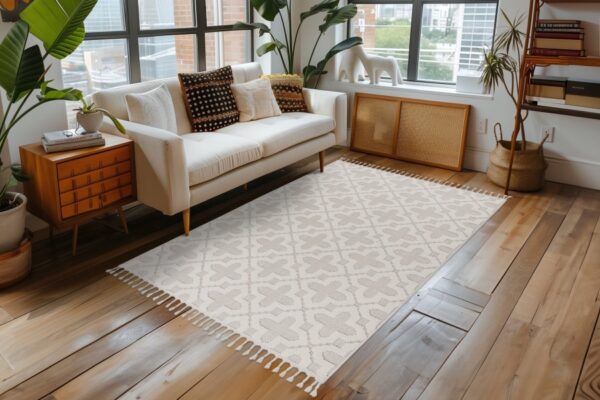 Alternative view of TUNIS - 80x150, TUN 402 Ivory